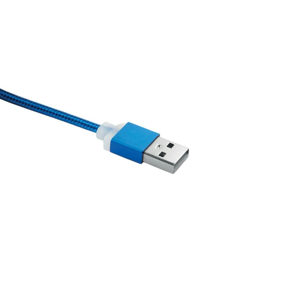 image 1 of MidOcean Rizo Keyring Charging Cable - Royal Blue - One Size