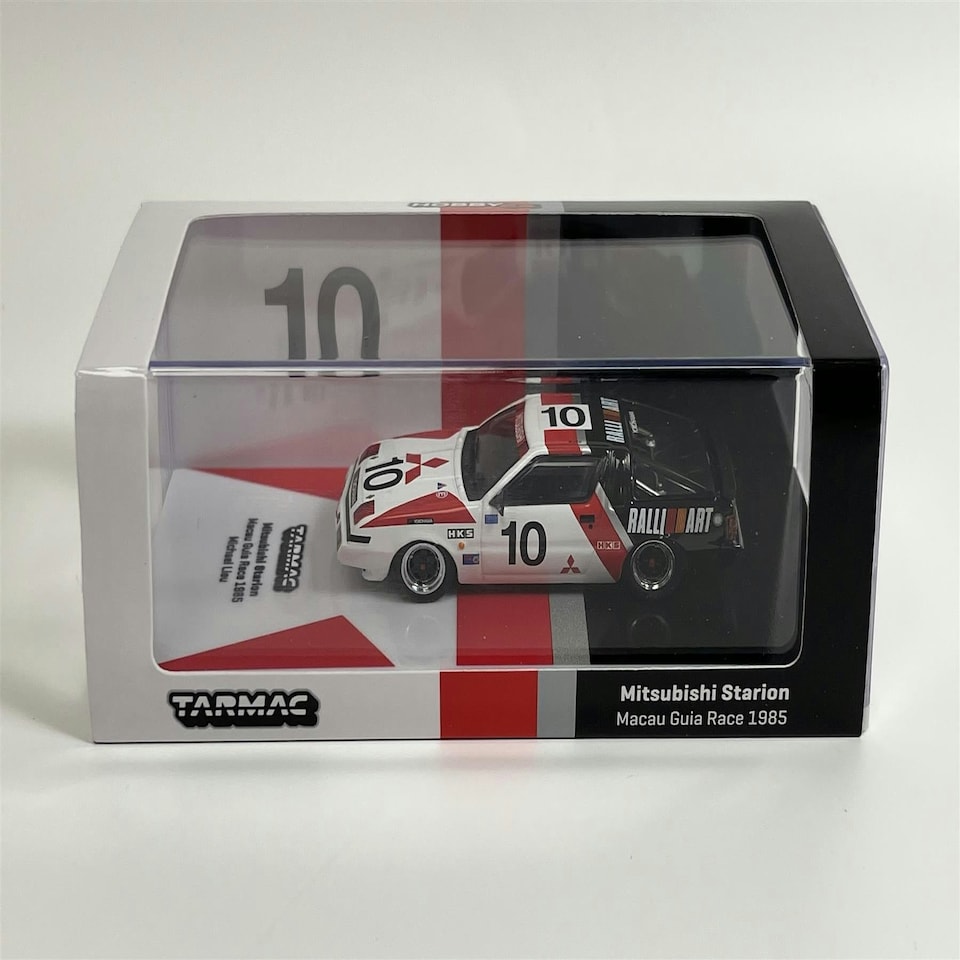 image 1 of Mitsubishi Starion #10 Macau Guia Race 1985 1:64 Tarmac Works T6405585MGP10