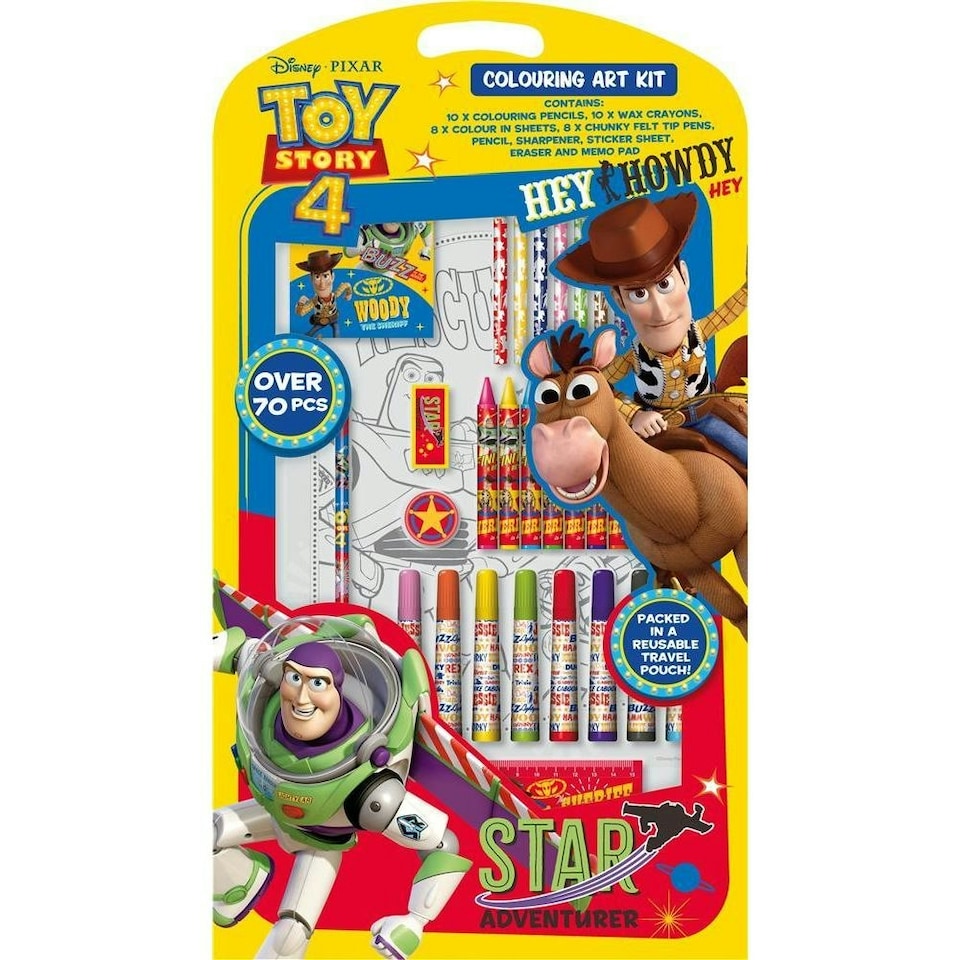 Toy Story 4 Colouring Art Kit