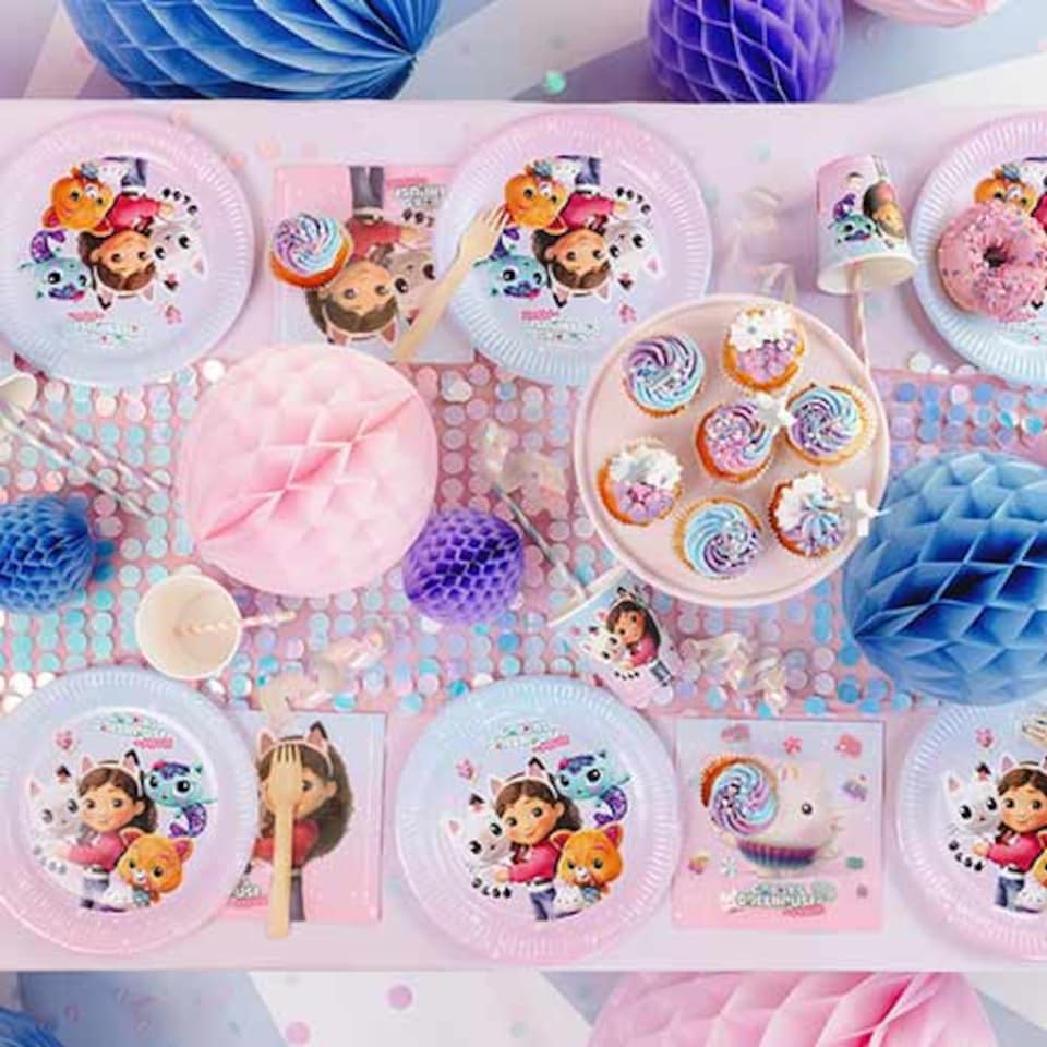 image 1 of Gabby's Dollhouse Paper Cups 250ml - Pack of 6