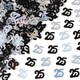 image 3 of 25th Confetti Black & Silver 14G 1PK