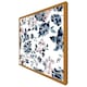 image 4 of Blue flower illustrations (Picture Frame) Grey | S