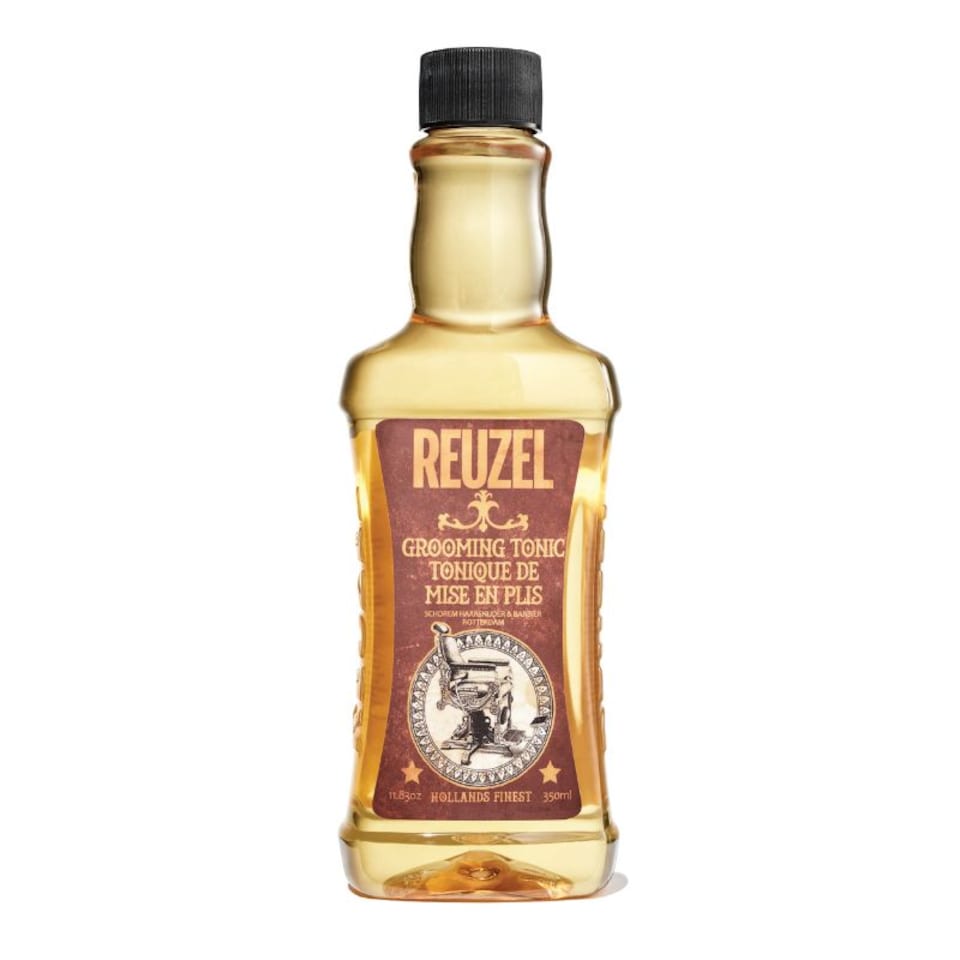 image 1 of Reuzel Grooming Tonic Pro Oil Treatment For Men With Organic And Natural Ingredients Pure, Vegan Serum That Gives Hair Essential Strength And Moisture Apple Peppermint Fragrance 11.83 oz