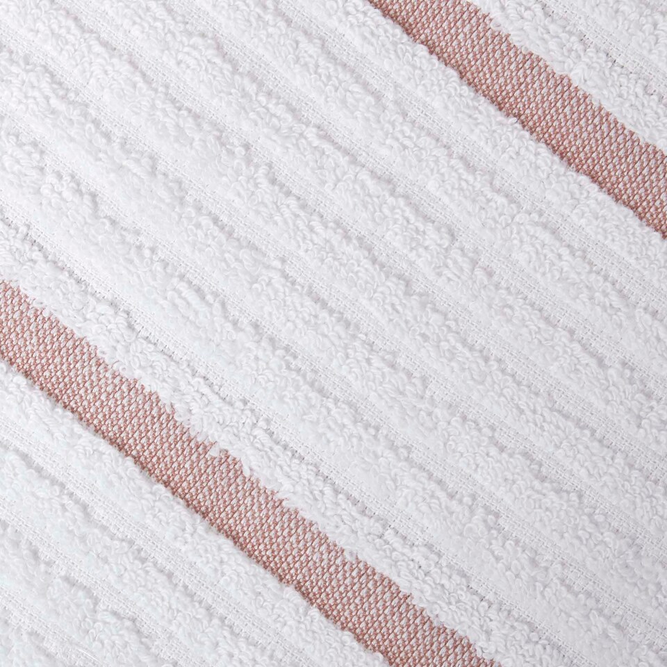 image 1 of Homescapes Terracotta Cotton Tea Towel Set of Two | Orange | One size | 2