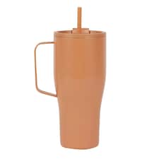 Vinga Eos Voyager Recycled Stainless Steel 800ml Bottle - Orange - One Size Orange