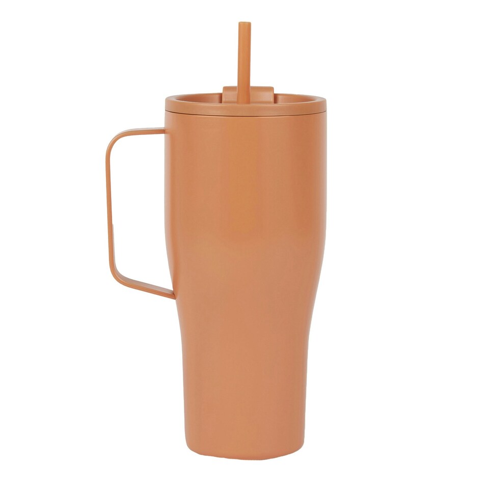 image 1 of Vinga Eos Voyager Recycled Stainless Steel 800ml Bottle - Orange - One Size Orange