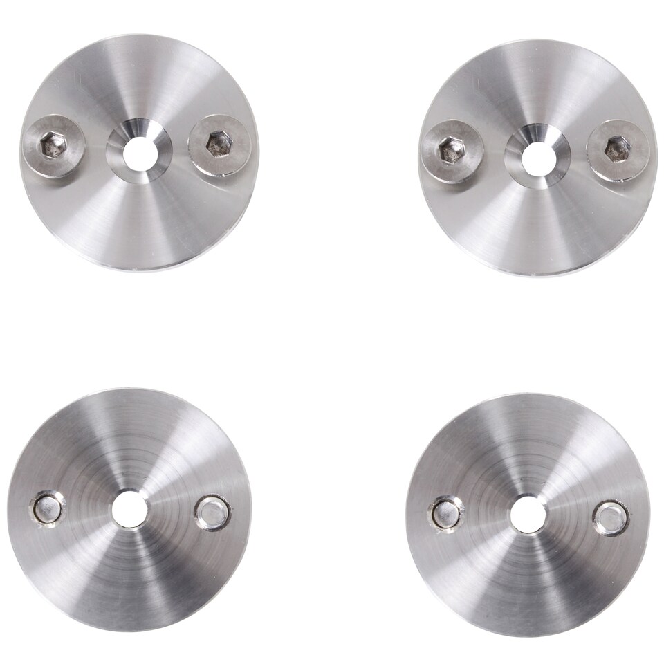 image 1 of HOMCOM Wooden Sliding Door Kit Stainless Steel Smooth Operation Hardware Track Kit System Unit For Single Door 2000mm | Silver | Silver