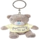image 1 of Me To You Official Tatty Teddy Mummy to Be Keyring 3 inches