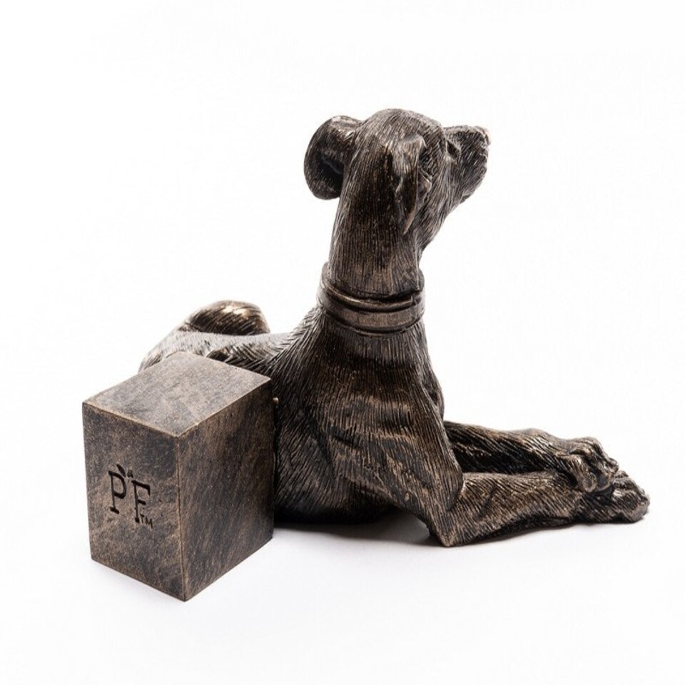 image 1 of Greyhound Plant Pot Feet - Set of 3 - L9.5 x W12 x H7.5 cm Grey