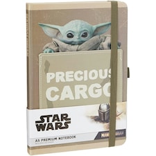 Star Wars: The Mandalorian Precious Cargo A5 Notebook - Beige - One Size