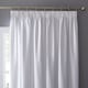 image 2 of Fusion Dijon Pencil Pleat Curtains White