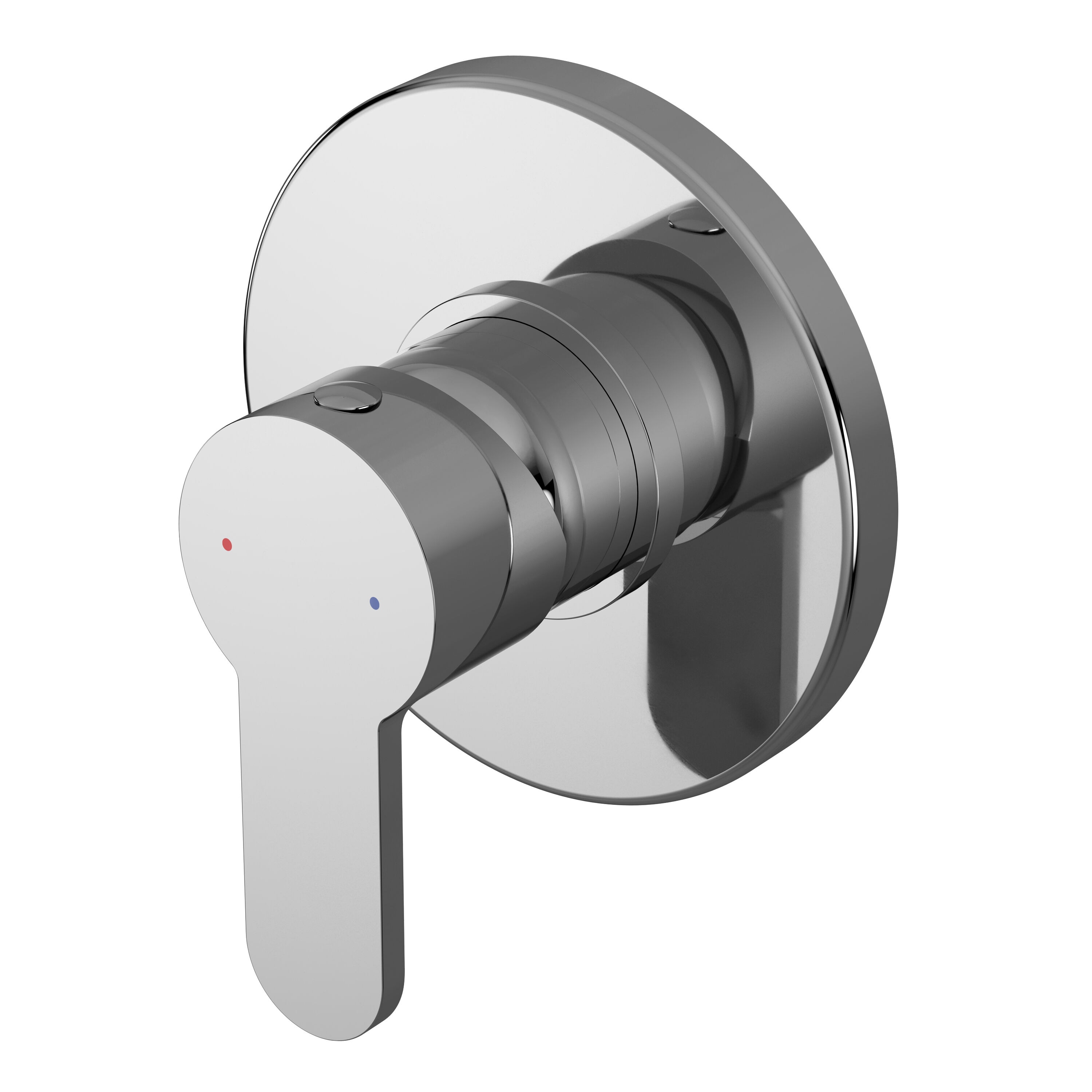 Balterley Pride Round Concealed Manual Shower Valve 1 Outlet - Chrome in Silver
