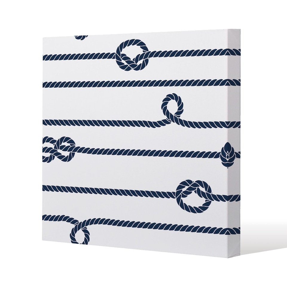 Rope (Canvas Print) / 101 x 101 x 4cm | Multi