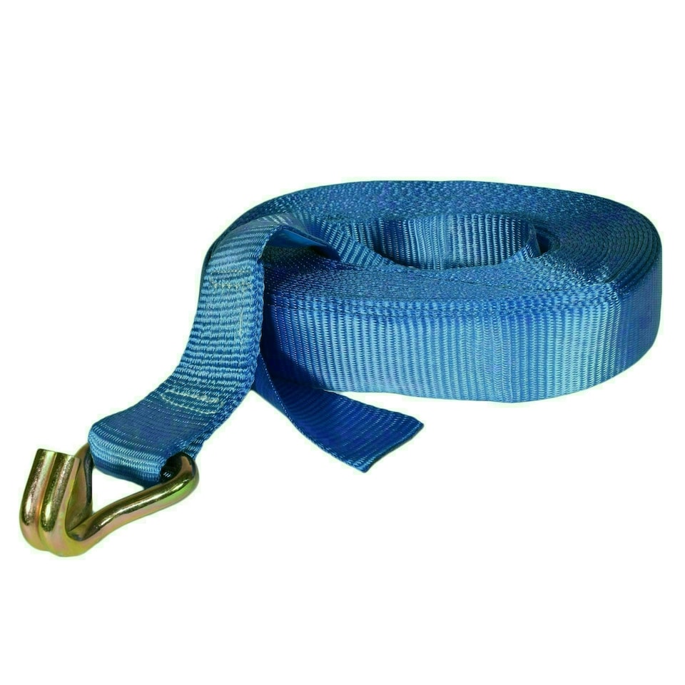 image 1 of 4 Trailer Car Recovery Ratchet Lashing Tie Down Strap 2.5 Ton 15 Metres / 50 Ft