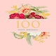 image 2 of 100th Happy Birthday Beautiful Flowers Card