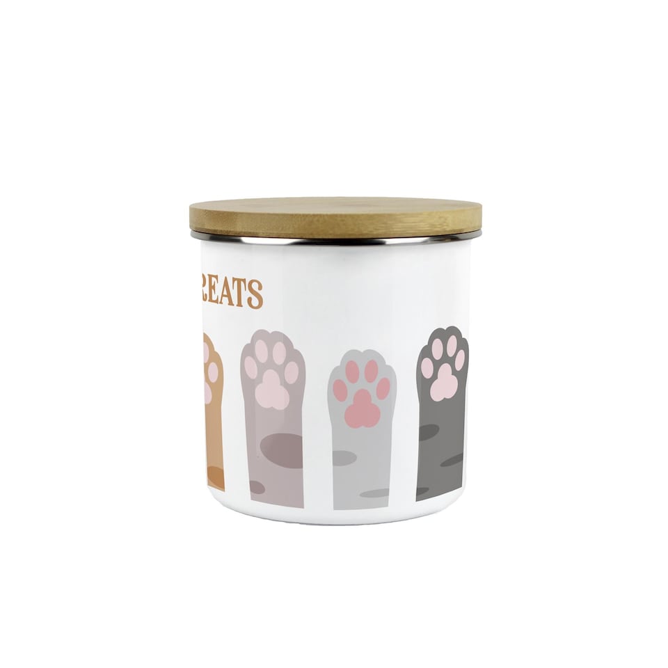 image 1 of Small Cat Treats Tin