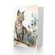 image 2 of Savannah Wildflowers Watercolour Cat Birthday Card