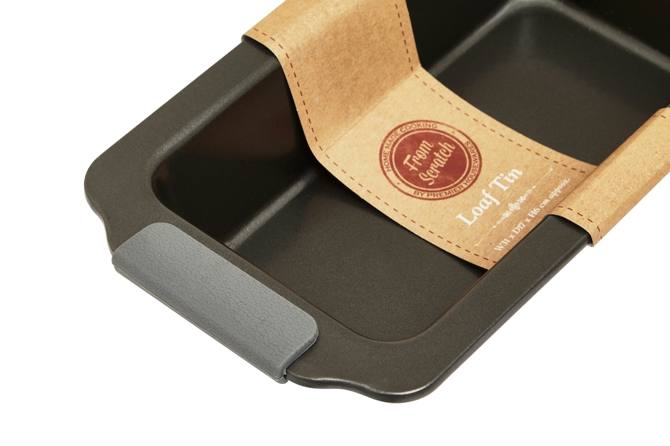 image 1 of Orsina Reliable Small Grey Loaf Tin, Durable Cake Tin, Non Stick Coated Baking Tin For Perfect Baking Experience