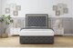 image 1 of Sloomy Sofia Gold Armour Coniston Divan Bed With Mattress 2 Drawers Left Side With 26" Strutted Headboard & 12" Matching Footboard 4' Small Double | Grey | Armour | Small Double | 1