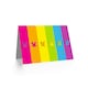 image 2 of Colourful Bunnies Stripes Easter Card