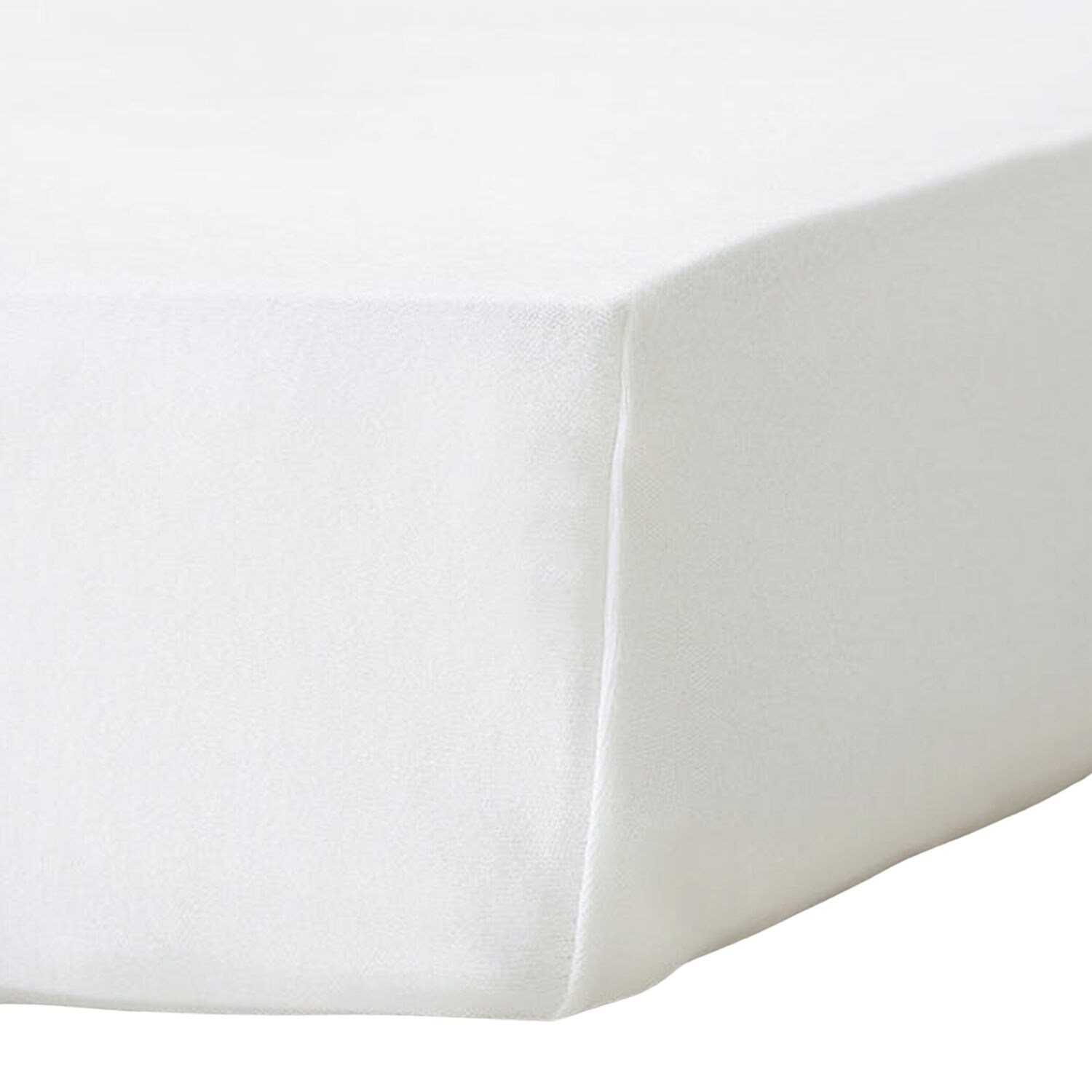 Premium Cotton Fitted Sheet for Cot 120 x 60cm - Tesco Groceries