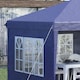 image 8 of Outsunny 3 x 6m Garden Pop Up Gazebo, Height Adjustable Marquee Party Tent with Sidewalls, Storage Bag, Blue