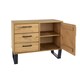 image 5 of Texas, Small Sideboard With 1 Door, 3 Drawers Brown