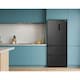 image 7 of HYE 403 Litre Frost Free French Door American Fridge Freezer, 70cm, Black - RF01AMFD403B07