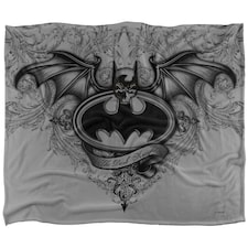 Batman The Dark Knight Gothic Blanket - Multicoloured - One Size
