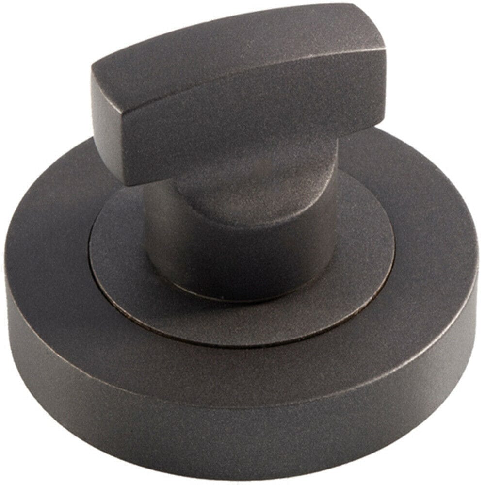 Loops Thumbturn Lock & Release Handle Concealed Fix Round Rose Matt Bronze