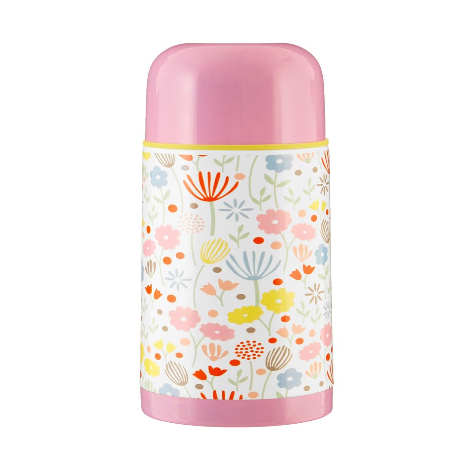 image 1 of Interiors By Premier 350ml Casey Vacuum Flask,Leak-Proof Bottle With Silicone Screw Cap,Double-Walled Insulated Thermal Flask