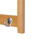 image 9 of HOMCOM Hallway Wall Mounted Shelf Clothes Rack Hanging Coat Hooks Storage