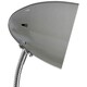 image 3 of Interiors by Premier Grey Table Lamp for Work Desk, Desk Lamp with Conical Lamp Head, Long Lasting Iron Bedside Lamp