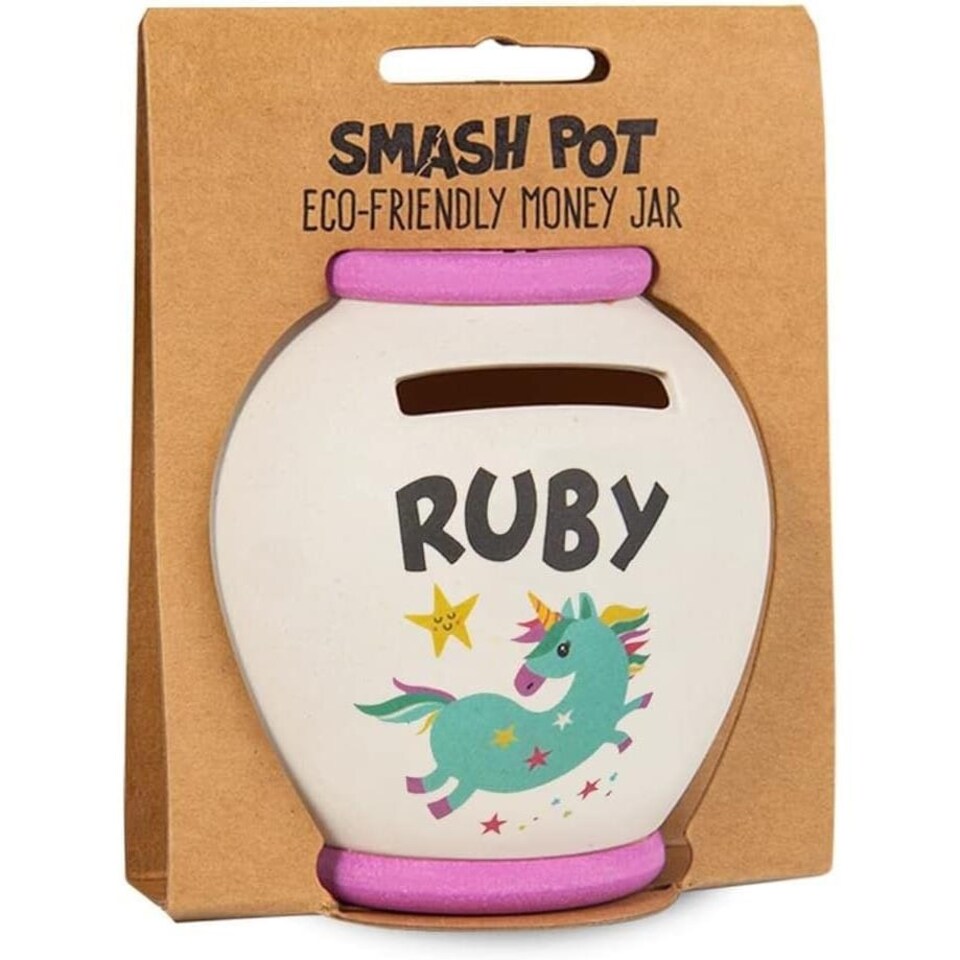 Bamboo Crew Smash Money Pot Ruby