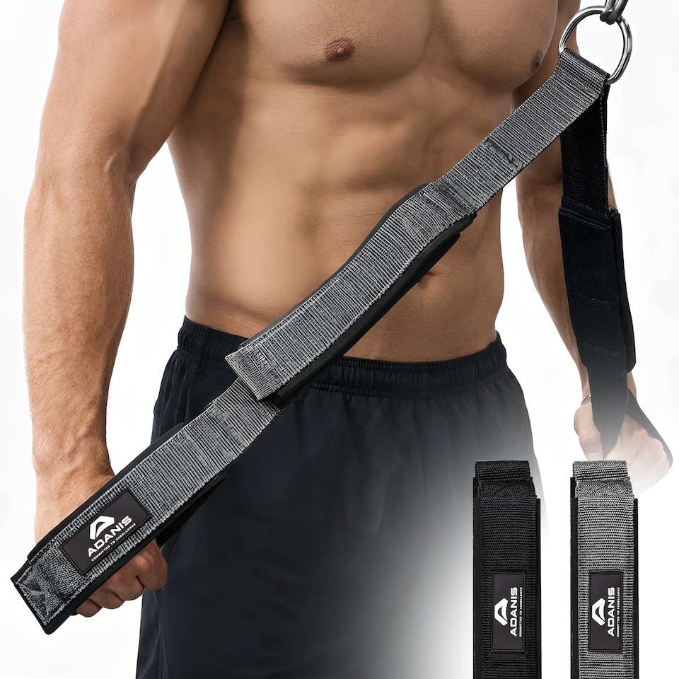 image 1 of Adanis Triceps Rope Cable Attachment, Padded Non-Slip Grip