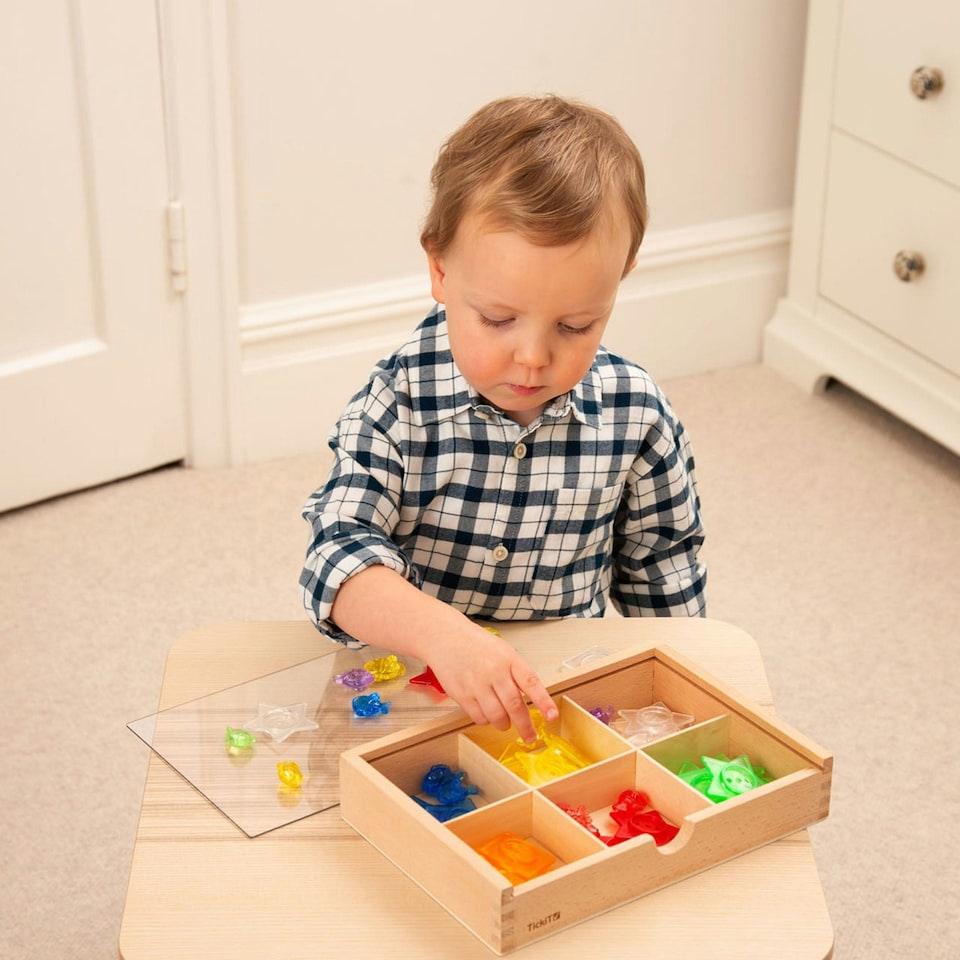 image 1 of Wooden Sorting Box