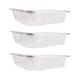 image 2 of Serve Up Foil Roasting Tray 32cm x 26.5cm | Silver | 6 - Silver | 6 Packs | 6