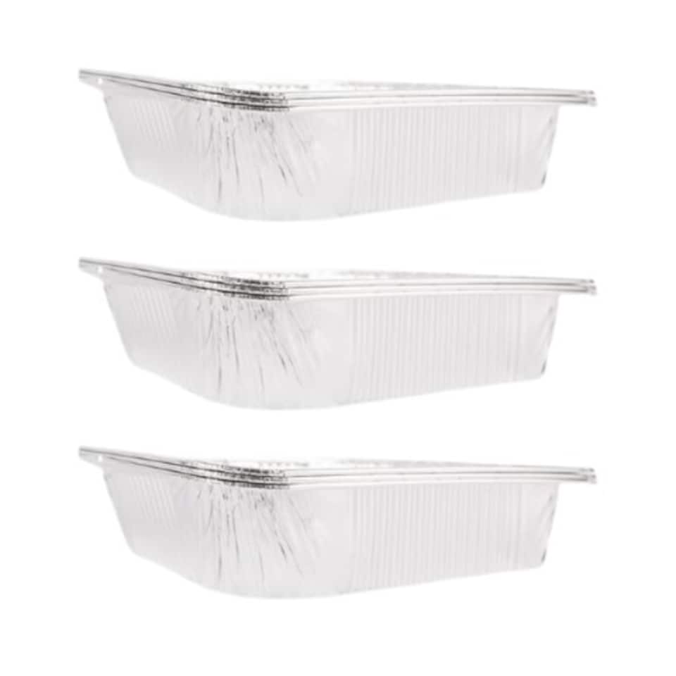 image 1 of Serve Up Foil Roasting Tray 32cm x 26.5cm | Silver | 6 - Silver | 6 Packs | 6