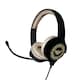 image 1 of The Legend Of Zelda Childrens/Kids Logo Interactive Headphones - Black/Gold - One Size