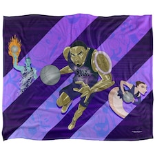 Space Jam: A New Legacy Goon Squad Action Pose Blanket - Multicoloured - One Size