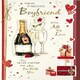 image 1 of Valentine’s Day Card Boyfriend Champagne Bottle With Flutes