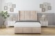 image 1 of Sloomy Beaumont Sand Naples Divan Bed With Mattress No Drawers With 54" Wingback Headboard & 12" Matching Footboard 5' King | Cream | Sand | King | 1