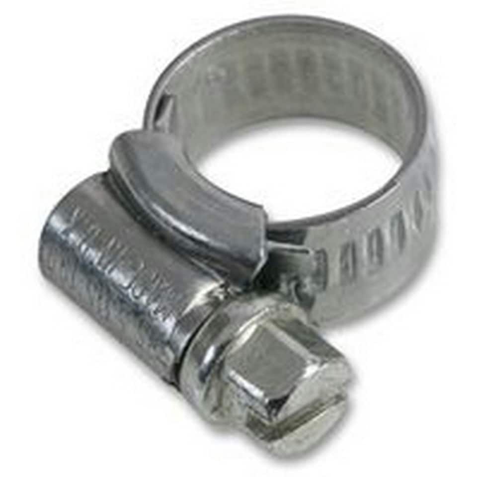 Jubilee Zinc Plated Hose Clip - Silver - 2.2 x 3cm | Silver | 1