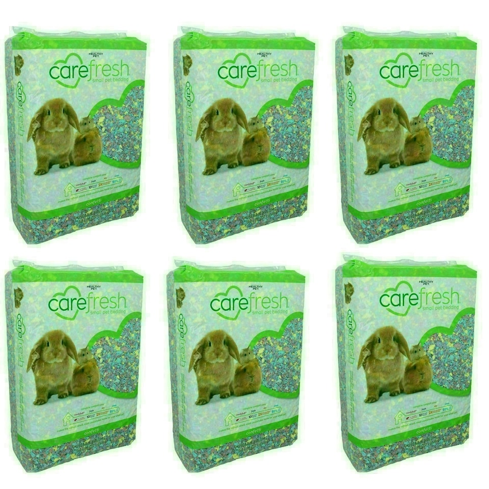 image 1 of 6Pk Confetti 50L Quality Pet Small Animal Bedding 99% Dust Free