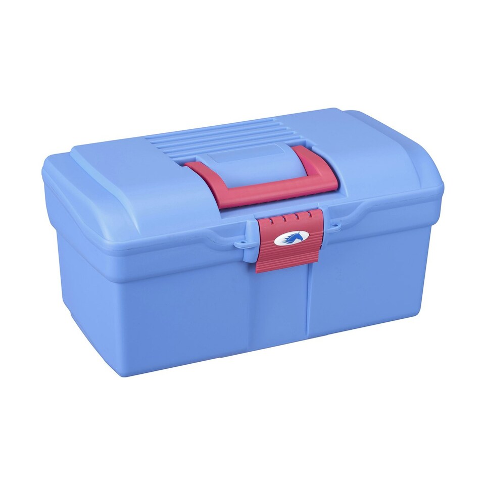 Plastica Panaro Art. 164 Horse Tack Storage Box - Ultramarine Blue - S