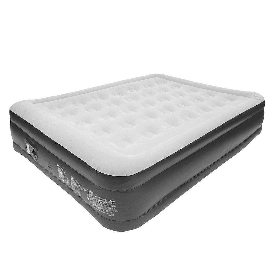 image 1 of Benross High Raised Queen Airbed Grey | Double