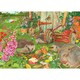 image 1 of The House of Puzzles, Bottom Of The Garden - 1000 Piece Jigsaw Puzzle