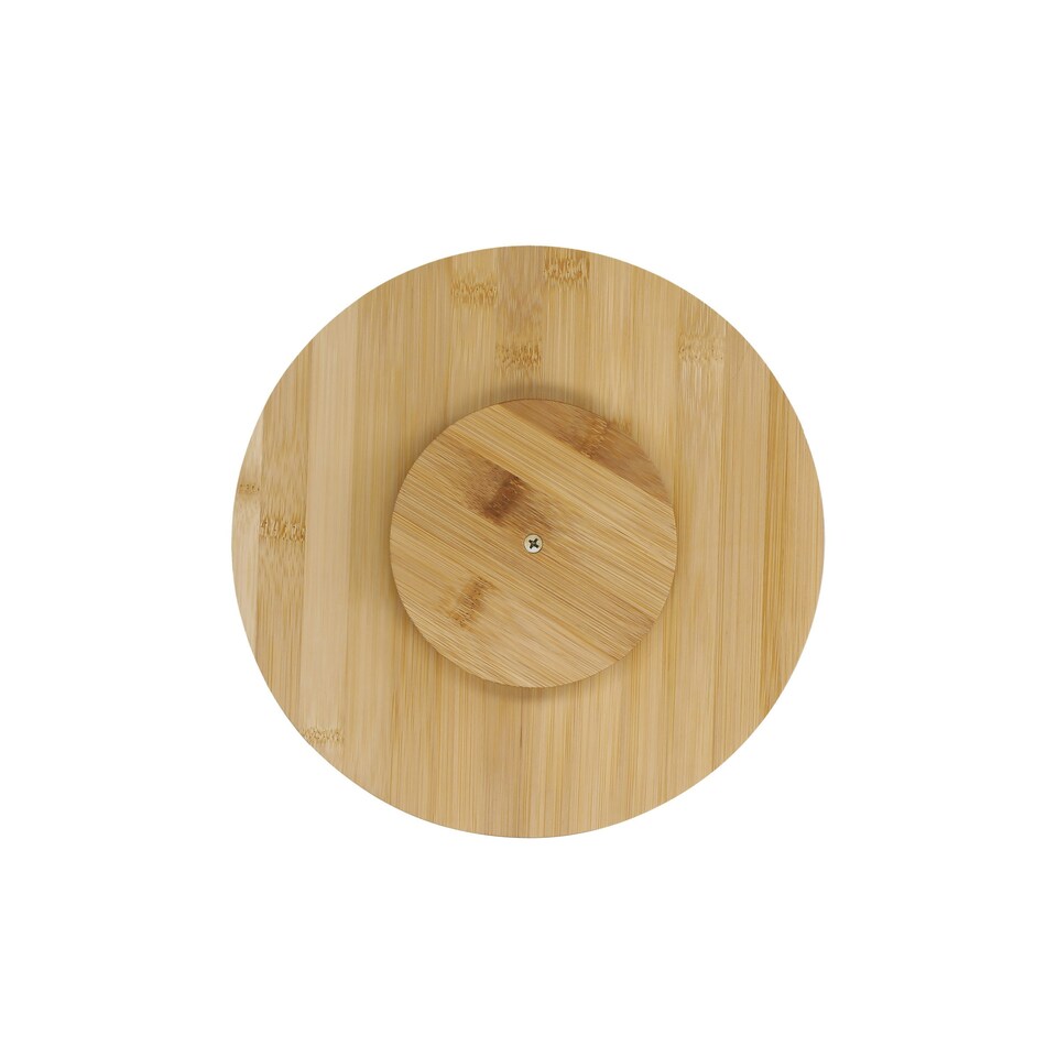 image 1 of Copco Basics Lazy Susan Turntable Natural 25.5cm