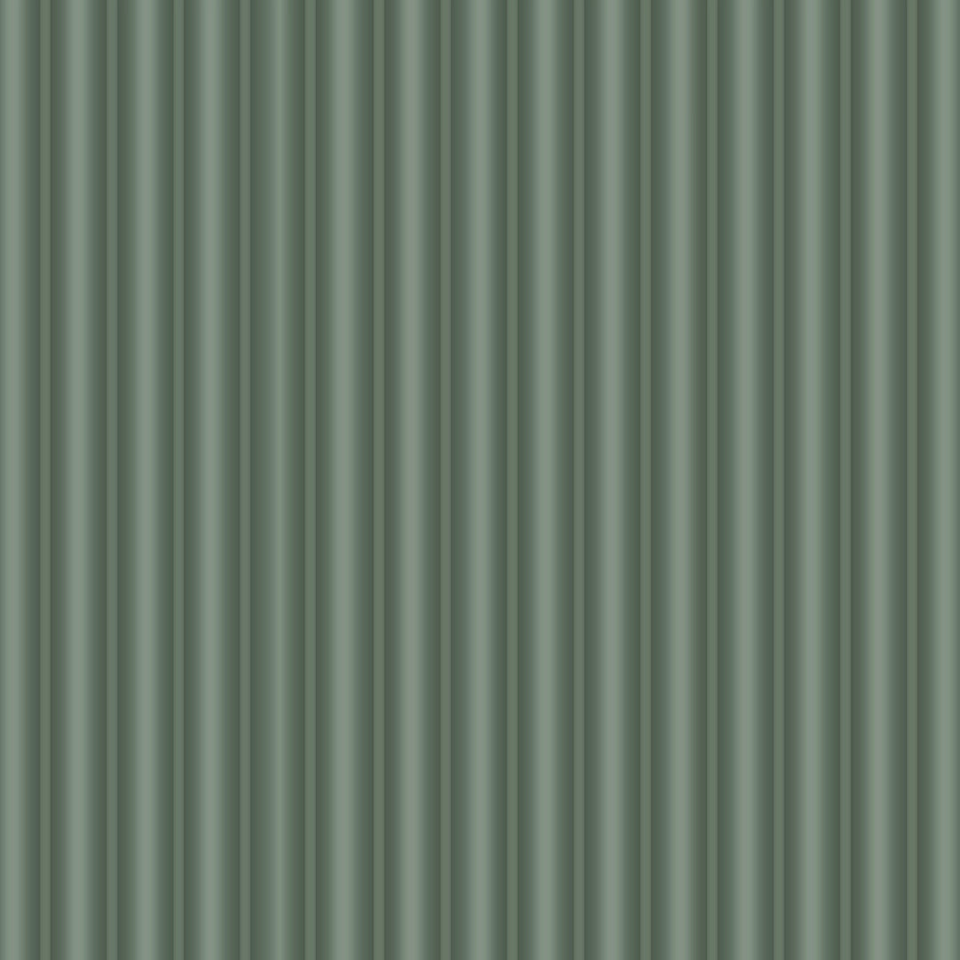 image 1 of Fluted Panel Wallpaper in Sage Green | Green | Sage Green