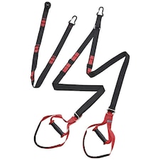 Fitness Mad Pro Suspension Trainer - Black/Red - One Size